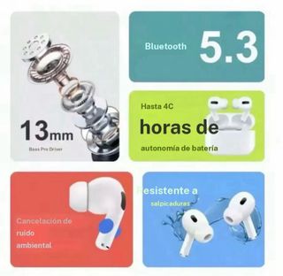 Auriculares Inalámbricos Cancelación Ruido