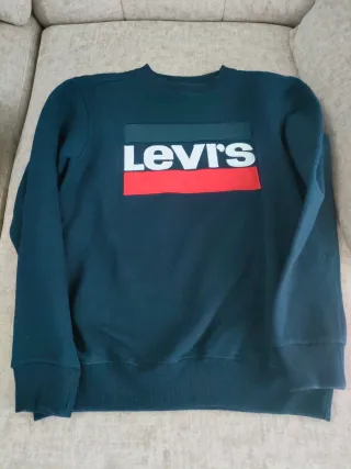 Sudadera Levi's azul chica