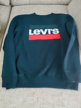 Sudadera Levi's azul chica