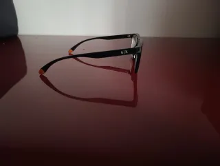 Montatura occhiali da vista neri Armani Exchange