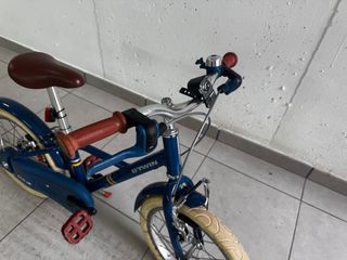 Bicicleta Infantil Btwin Retro Azul 16