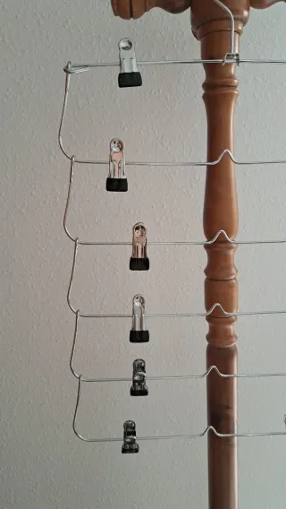 Percha múltiple para pantalones/faldas