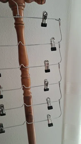 Percha múltiple para pantalones/faldas