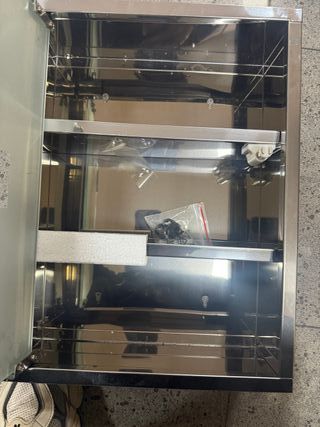 Armario Botiquín Metálico y Cristal