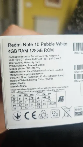 Xiaomi Redmi Note 10