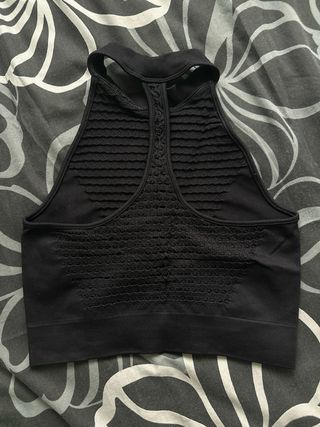 Top deportivo Prozis negro talla S