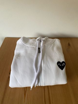 Sudadera COMME des GARÇONS Blanca