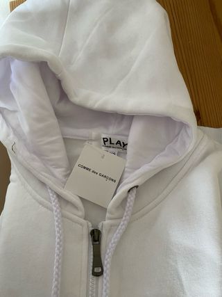 Sudadera COMME des GARÇONS Blanca