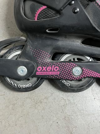Patines en línea Oxelo con protecciones