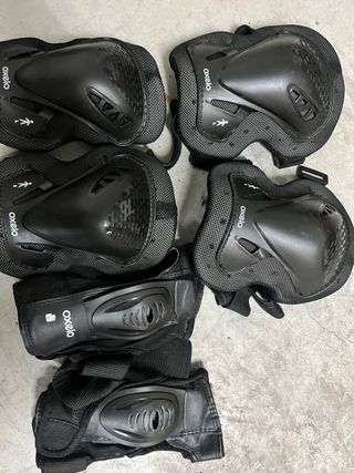 Patines en línea Oxelo con protecciones
