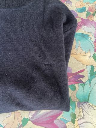 Jersey “GANT” de lana cuello cisne XL , azulmarino