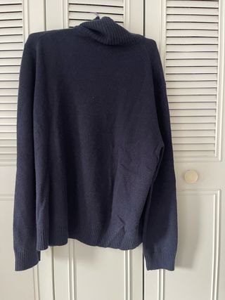 Jersey “GANT” de lana cuello cisne XL , azulmarino