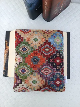 Funda de libro étnica