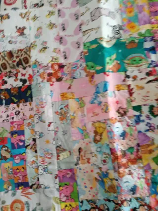 Manta infantil personajes varios