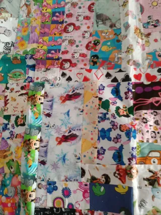 Manta infantil personajes varios