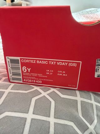 Nike Cortez Azul satén