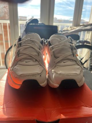 Zapatillas Nike Deportivas Blancas y Azules