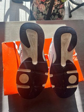 Zapatillas Nike Deportivas Blancas y Azules