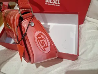 Borsa Diesel Rosso e Rosa