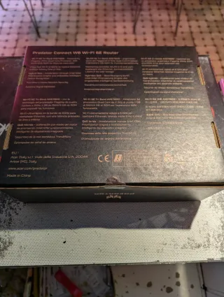 Router Acer Predator Connect W6 Wi-Fi 6E