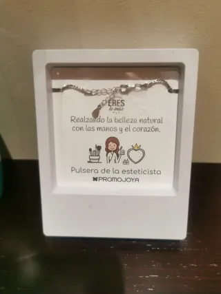 Pulsera Esteticista Plata