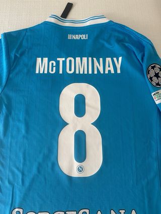 Maglia Napoli McTominay XL Champions League