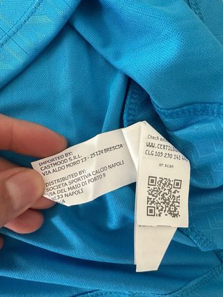 Maglia Napoli McTominay XL Champions League