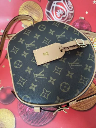 Bolso Louis Vuitton Monogram Marrón y Beige