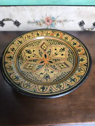 Cerámica Marroquí Pintada a Mano