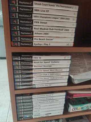 Lote Juegos PlayStation 2 (PS2).