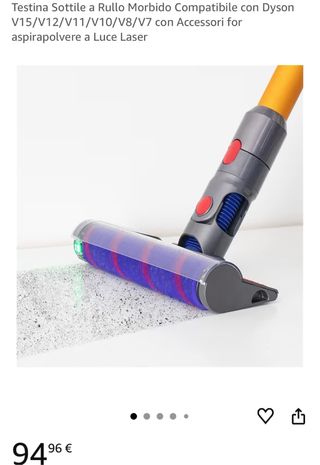 2 Testina Morbida Rullo Dyson