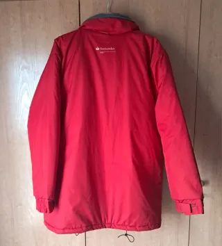 Abrigo Hombre Talla M Santander Rojo.