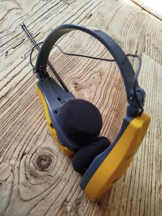 Cascos Sports Vintage con Radio AM/FM