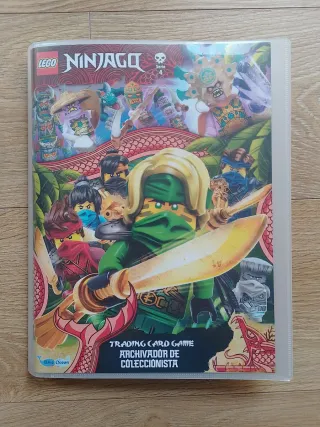 Cartas - Cromos Ninjago en Álbum Archivador