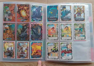 Cartas - Cromos Ninjago en Álbum Archivador