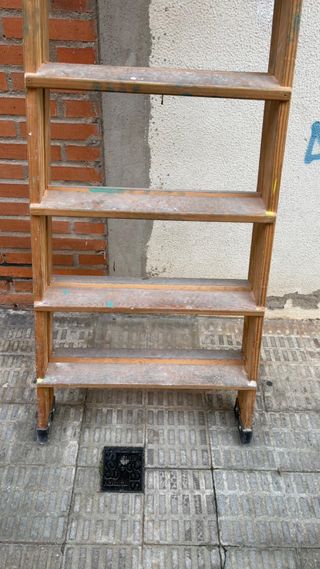 Escalera de madera 9 pasos