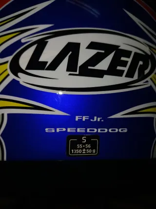 Casco Moto Niño Lazer