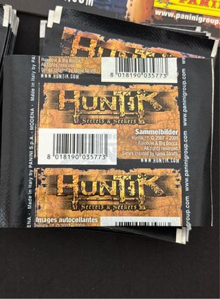 Huntik Album Vuoto + 50 Bustine Sigillate