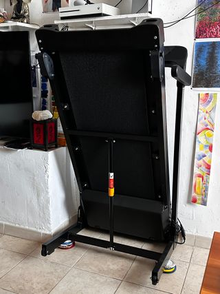 Cinta de correr plegable hidráulica