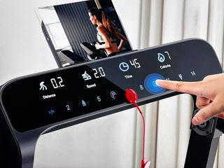 Cinta de correr plegable hidráulica