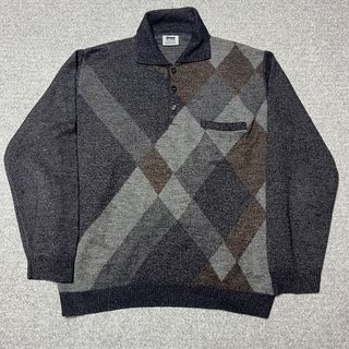 Maglione vintage fantasia rombi