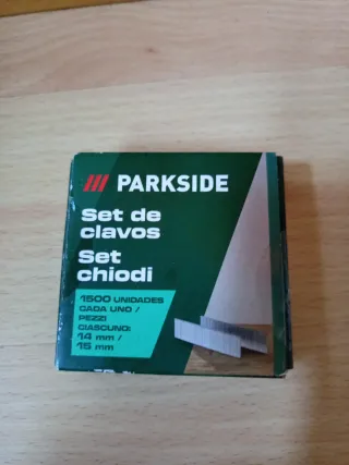Parkside Set Clavos 14/15mm