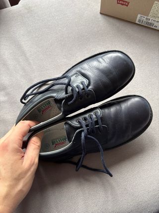 Zapatos niño azul marino talla 37