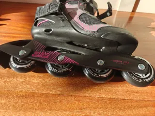 Patines en línea Oxelo Talla 40 Negro/Morado