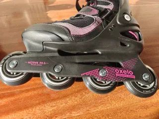 Patines en línea Oxelo Talla 40 Negro/Morado