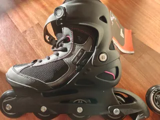 Patines en línea Oxelo Talla 40 Negro/Morado