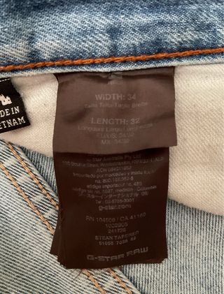 Pantalón vaquero de hombre de G-Star Raw (W34/L32)