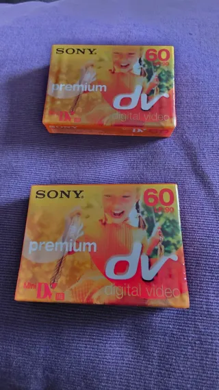 Cassete Sony Premium MiniDV SP60 LP90