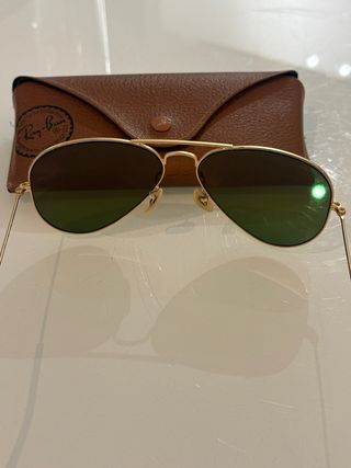 Gafas de sol Ray-Ban Aviator Naranja Dorado