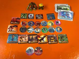 Lote Colección Gormiti Tazos Cromos Figuras